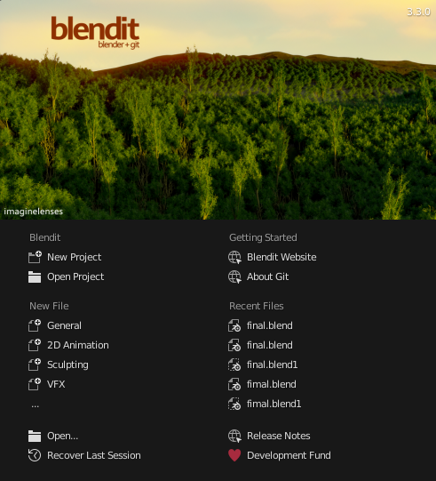 Blendit Splash Screen